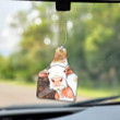 Cow Lovers Gift Ear Tag Acrylic Car Ornament