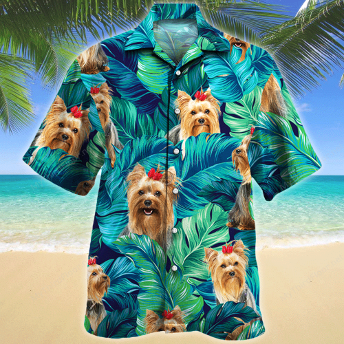Yorkshire Terrier Dog Lovers Gift Hawaiian Shirt