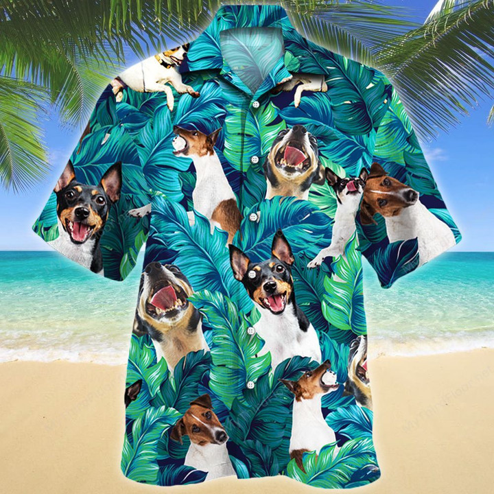 Toy Fox Terrier Dog Lovers Hawaiian Shirt
