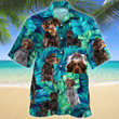 German Wirehaired Pointer Dog Lovers Hawaiian Shirt