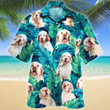 Clumber Spaniel Dog Lovers Hawaiian Shirt