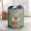Golden Retriever Dog Lovers Laundry Basket