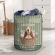 Basset Hound Dog Lovers Laundry Basket