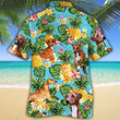 Azawakh Dog Lovers Pineapple Hawaiian Shirt