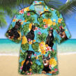 Doberman Pinscher Dog Lovers Pineapple Hawaiian Shirt