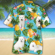 Samoyed Dog Lovers Pineapple Hawaiian Shirt
