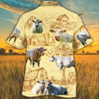 Charolais Cattle Lovers Farm Hawaiian Shirt