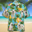 Great Pyrenees Dog Lovers Pineapple Hawaiian Shirt