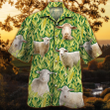 Sheep Lovers Corn Pattern Hawaiian Shirt