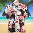Australian Kelpie Dog Lovers Australian Flag Hawaiian Shirt