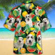 Great Pyrenees Dog Lovers Tropical Fruits Hawaiian Shirt