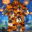 English Mastiff Dog Lovers Halloween Pumpkin Hawaiian Shirt