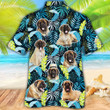 English Mastiff Dog Lovers Jungle Leaves Hawaiian Shirt