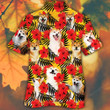 Shiba Inu Dog Lovers Hibiscus Flower Hawaiian Shirt