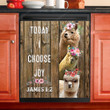 Llama Lovers Today I Choose Joy Dishwasher Cover