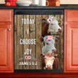 Hereford Cattle Lovers Today I Choose Joy Dishwasher Cover