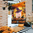 Pig Lovers Halloween Lick Or Treat Garden And House Flag