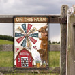 Highland Cattle Lovers On This Farm Metal Sign