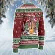Guitar Lovers Gift Merry Christmas All Over Print Sweater