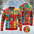 Rottweiler Dog Lovers Christmas Wishes All Over Print Sweater