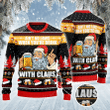 Ain't No Laws When You're Drink With Claus All Over Print Sweater