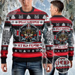 Hello Darkness My Old Friends Vikings All Over Print Sweater