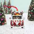 Rottweiler Dog Lovers Christmas Van Custom Shape Acrylic Ornament