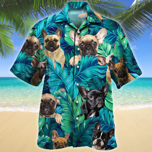 French Bulldog Dog Lovers Gift Hawaiian Shirt