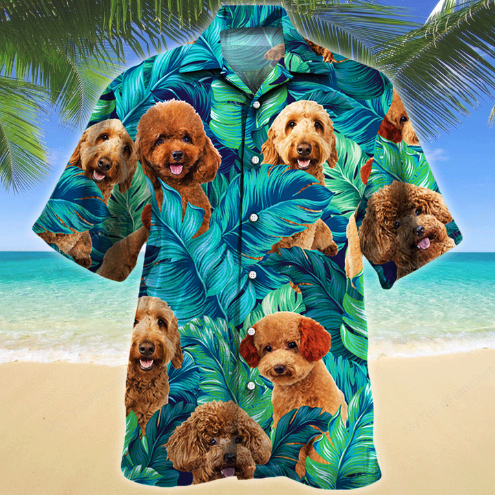 Poodle Dog Lovers Gift Hawaiian Shirt