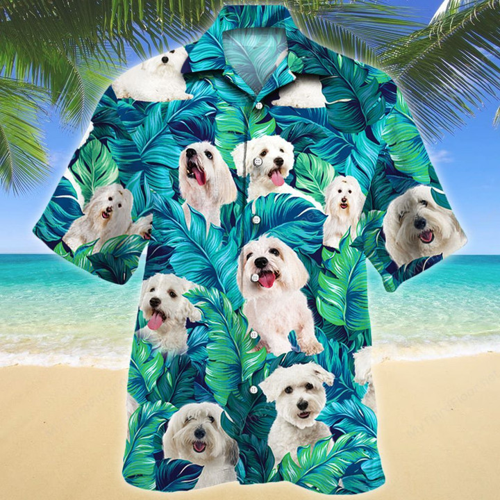 Coton de Tulear Dog Lovers Hawaiian Shirt