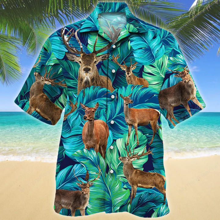 Deer Lovers Hawaiian Shirt