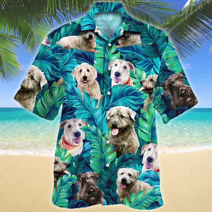 Glen of Imaal Terrier Dog Lovers Hawaiian Shirt