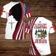 All I Need Today Is A Little Bit Of Camping And A Whole Lot Of Jesus All Over Printed Shirts - spreadstores