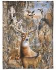 Deer Hunting Wall Art, Hunting Canvas, Gift For Hunter Matte Canvas - Spreadstores