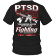 Veteran Shirt, Dad Shirt, PTSD You Never Know What We Are Fighting Underneath T-Shirt KM1106 - Spreadstores