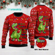 Funny Fa ra raTree Rex Ugly Christmas Sweater Adult For Men & Women