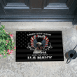 Veteran Welcome Rug, I May Not Have A PhD But I Do Have A DD-214 Doormat - Spreadstores