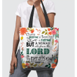 Proverbs 31:30 A woman who fears the Lord is to be praised tote bag - Gossvibes