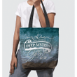 When you go through deep waters, I will be with you Isaiah 43:2 NIV tote bag - Gossvibes