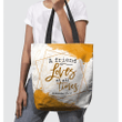A friend loves at all times Proverbs 17:1 tote bag - Gossvibes