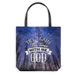Try again this time with me God tote bag - Gossvibes