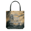 The Lord is a refuge for the oppressed Psalm 9:9 tote bag - Gossvibes