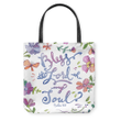 Bless the Lord oh my soul Psalm 103:1 tote bag - Gossvibes