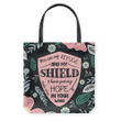 You are my refuge and my shield Psalm 119:114 tote bag - Gossvibes