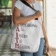 Faith Forwarding all issues to heaven tote bag - Gossvibes