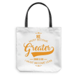 He must become greater I must become less John 3:30 tote bag - Gossvibes