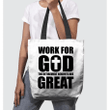 Work for god the retirement benefits are great tote bag - Gossvibes