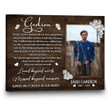 Personalized memorial gifts for loss of Godson Gift, Godson Memorial Sympathy Canvas, Godson Bereavement Keepsake Grieving