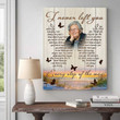 Condolence Gift, In Loving Memory Personalized Gift, I Never Left You Memorial Canvas - Personalized Sympathy Gifts - Spreadstore