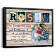 Personalized Memorial Gifts, Sympathy Gifts, No longer by our side but forever in our hearts Canvas - Personalized Sympathy Gifts - Spreadstore